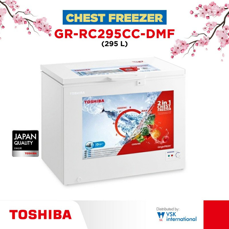 Toshiba Chest Freezer (GR-RC295CC-DMF)